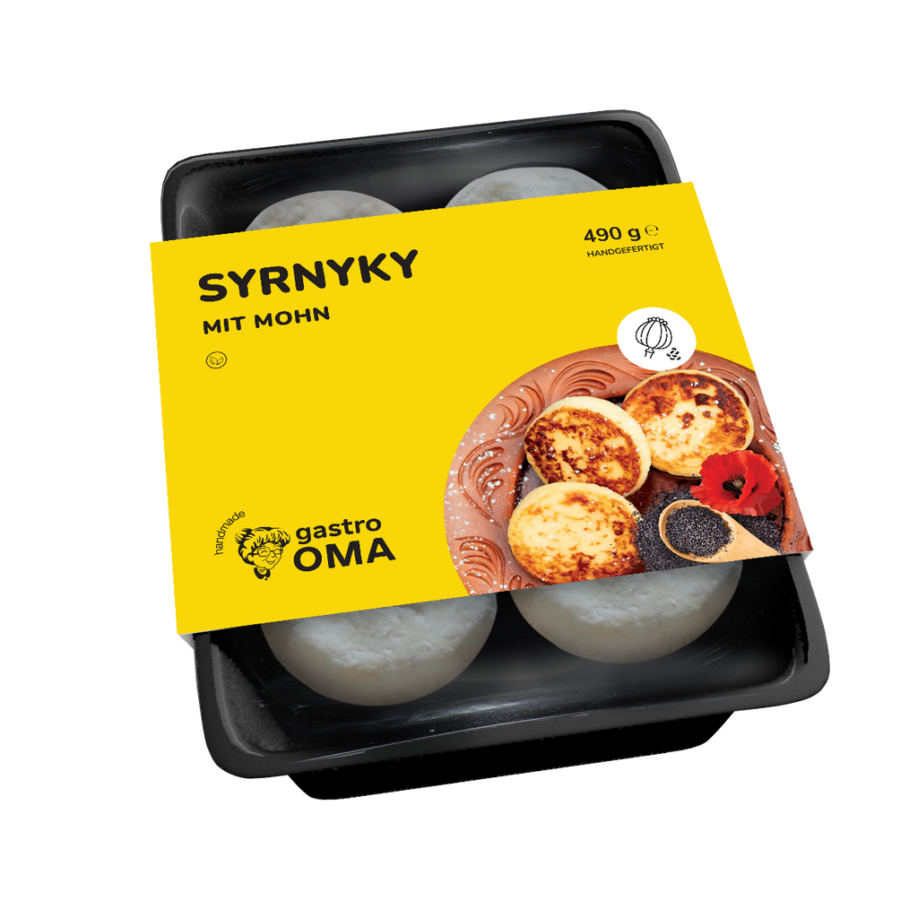 Syrnyky mit Mohn 490g