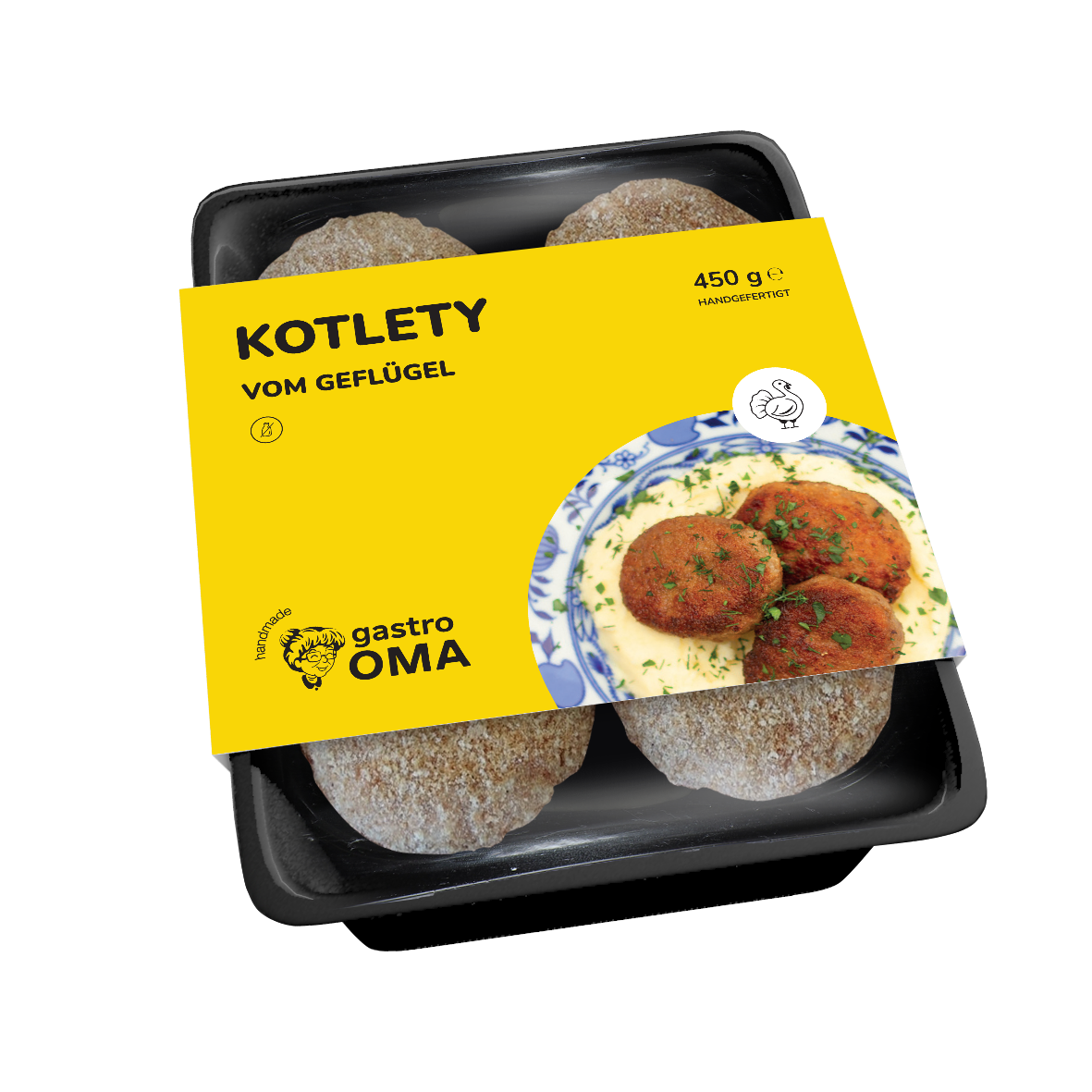 Kotlety mit Putenfleisch 450g