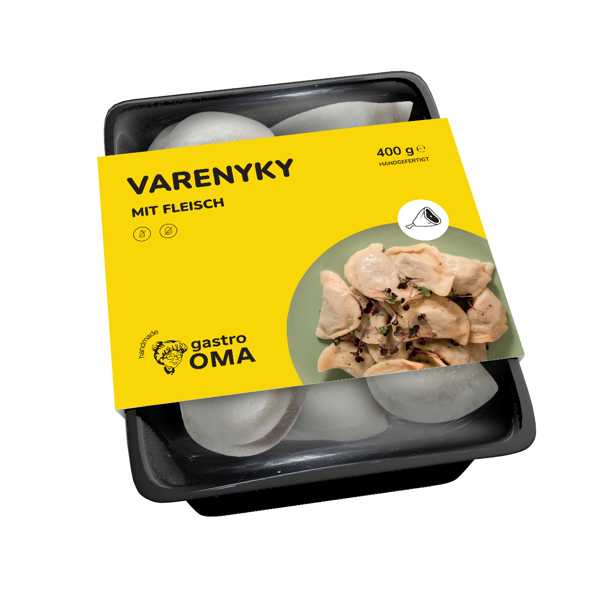Varenyky mit Fleisch