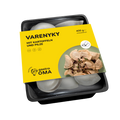 Varenyky mit Kartoffeln und Pilze