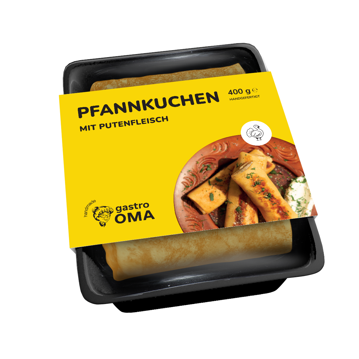 Pfannkuchen mit Putenfleisch 400g