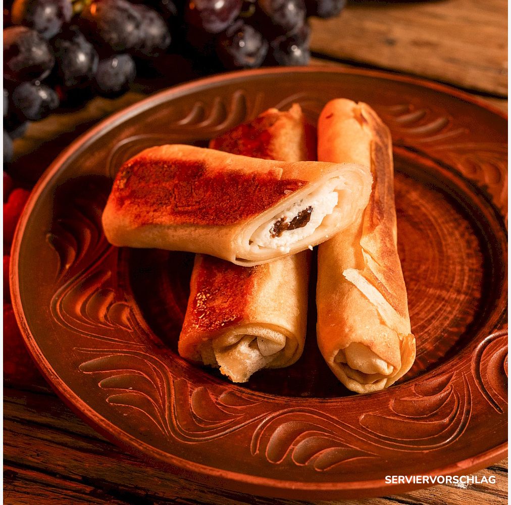 Pfannkuchen mit Quark und Rosinen 400g