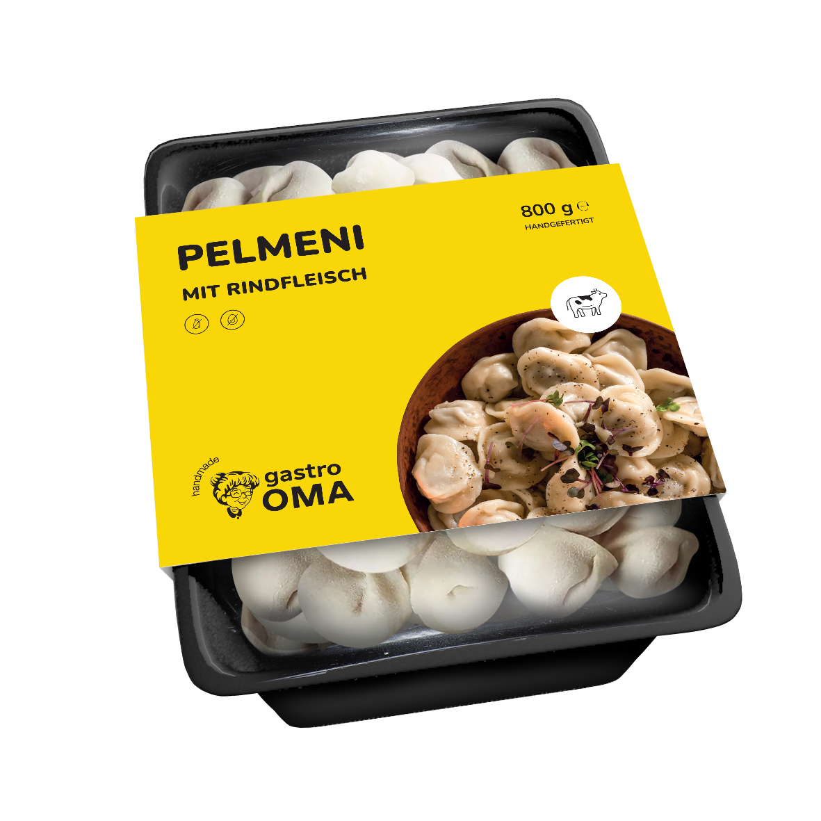 Pelmeni mit Rindfleisch