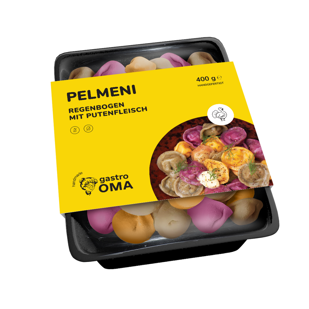 Pelmeni Regenbogen mit Putenfleisch 400g