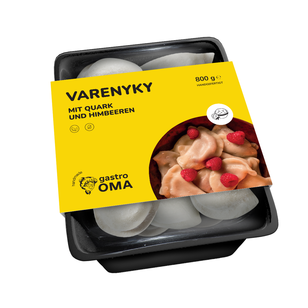 Varenyky mit Quark und Himbeeren 400g