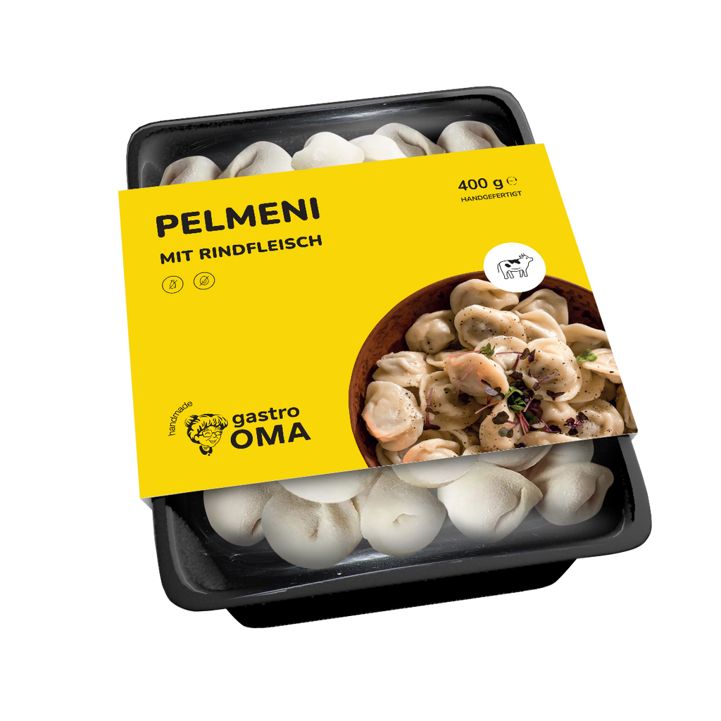 Pelmeni mit Rindfleisch