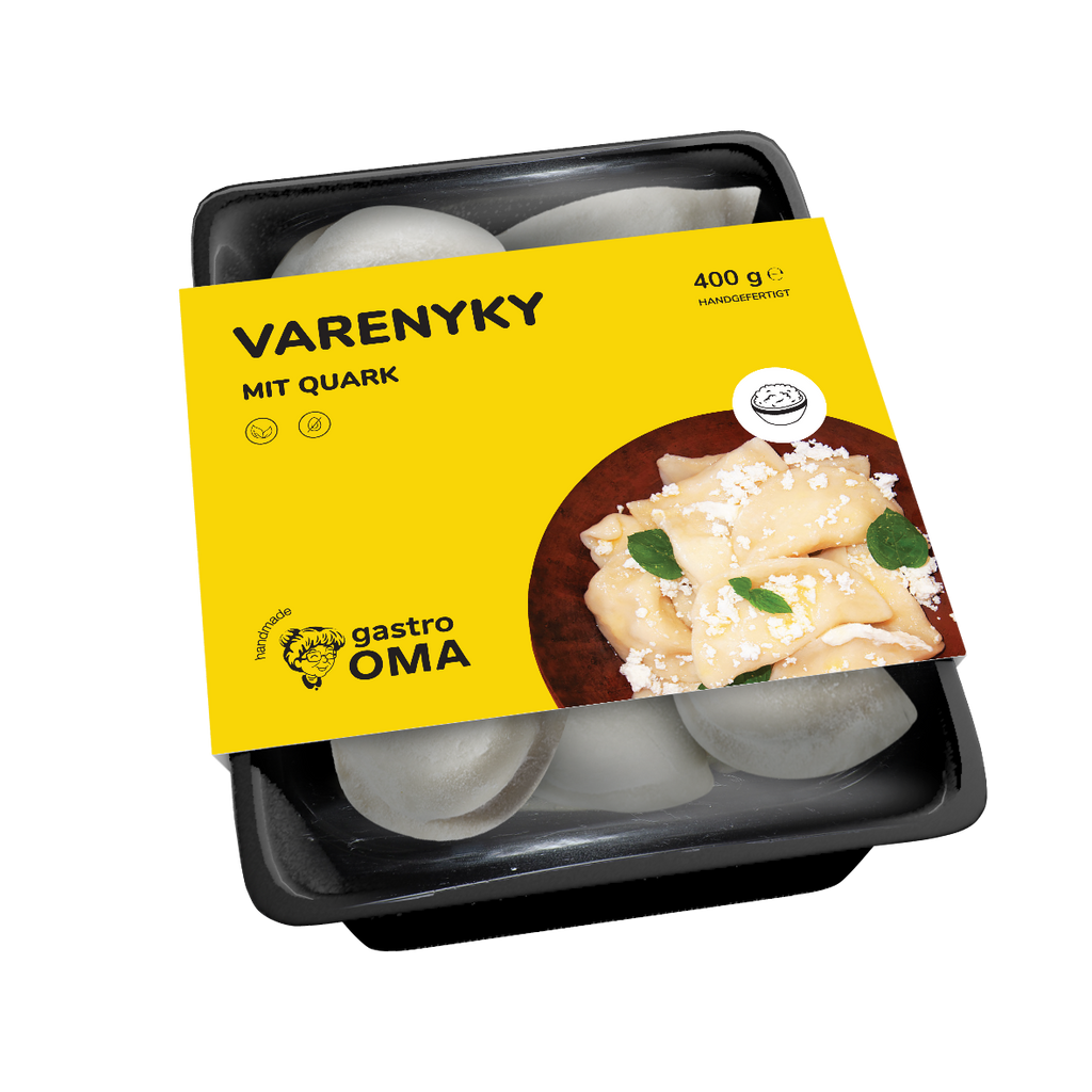 Varenyky mit Quark