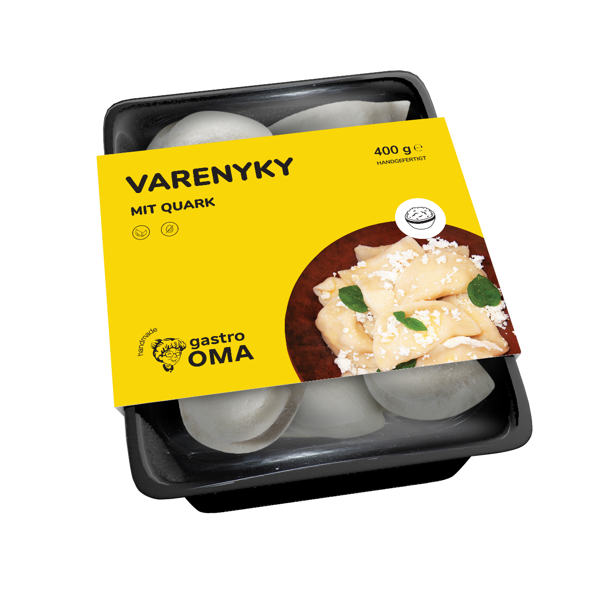 Varenyky mit Quark