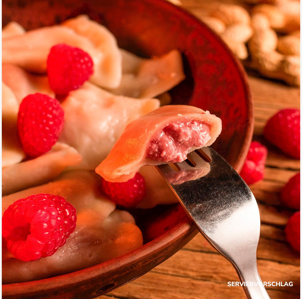 Varenyky mit Quark und Himbeeren 400g