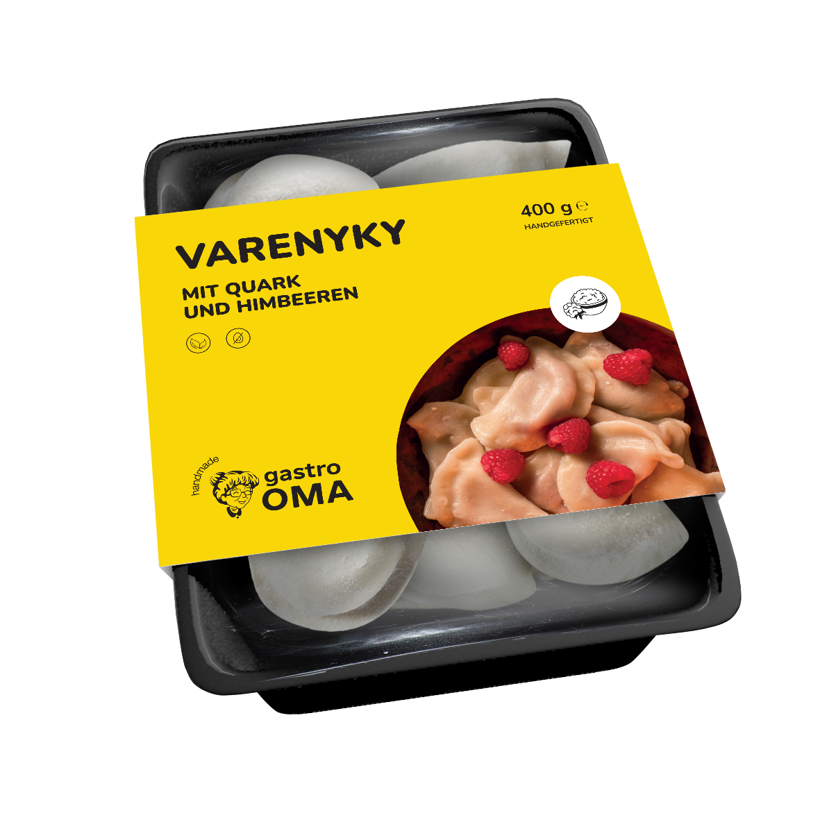 Varenyky mit Quark und Himbeeren 400g