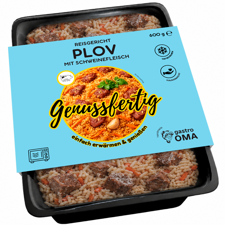Reisgericht PLOV mit Schweinenackenfleisch 600g