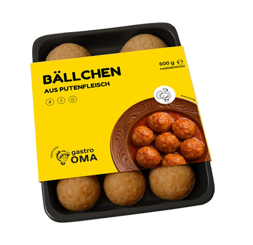 Bällchen aus Putenfleisch 600g