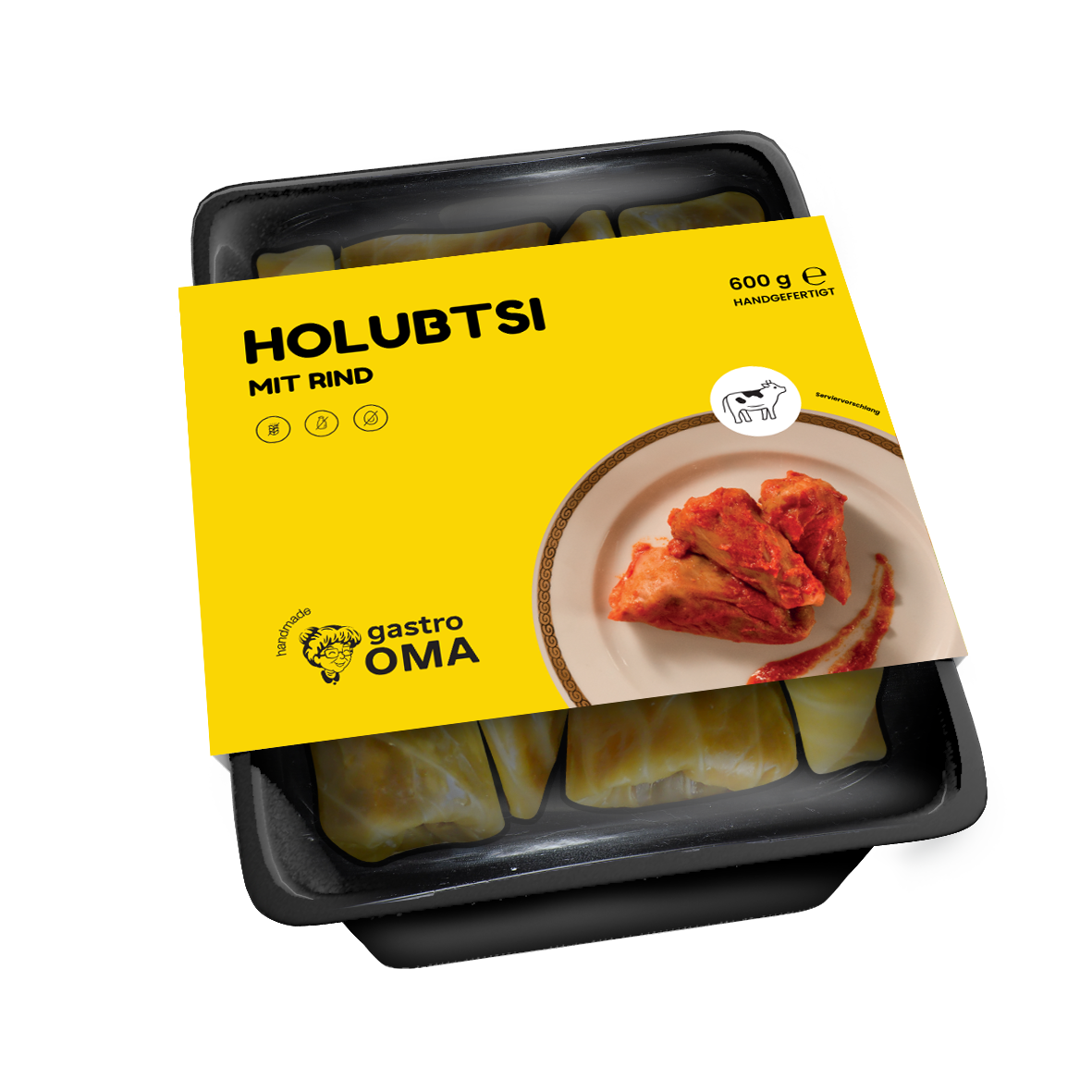 Holubtsi mit Rind 600g